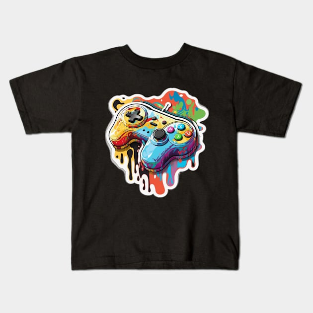 GamePad Kids T-Shirt by WLBT